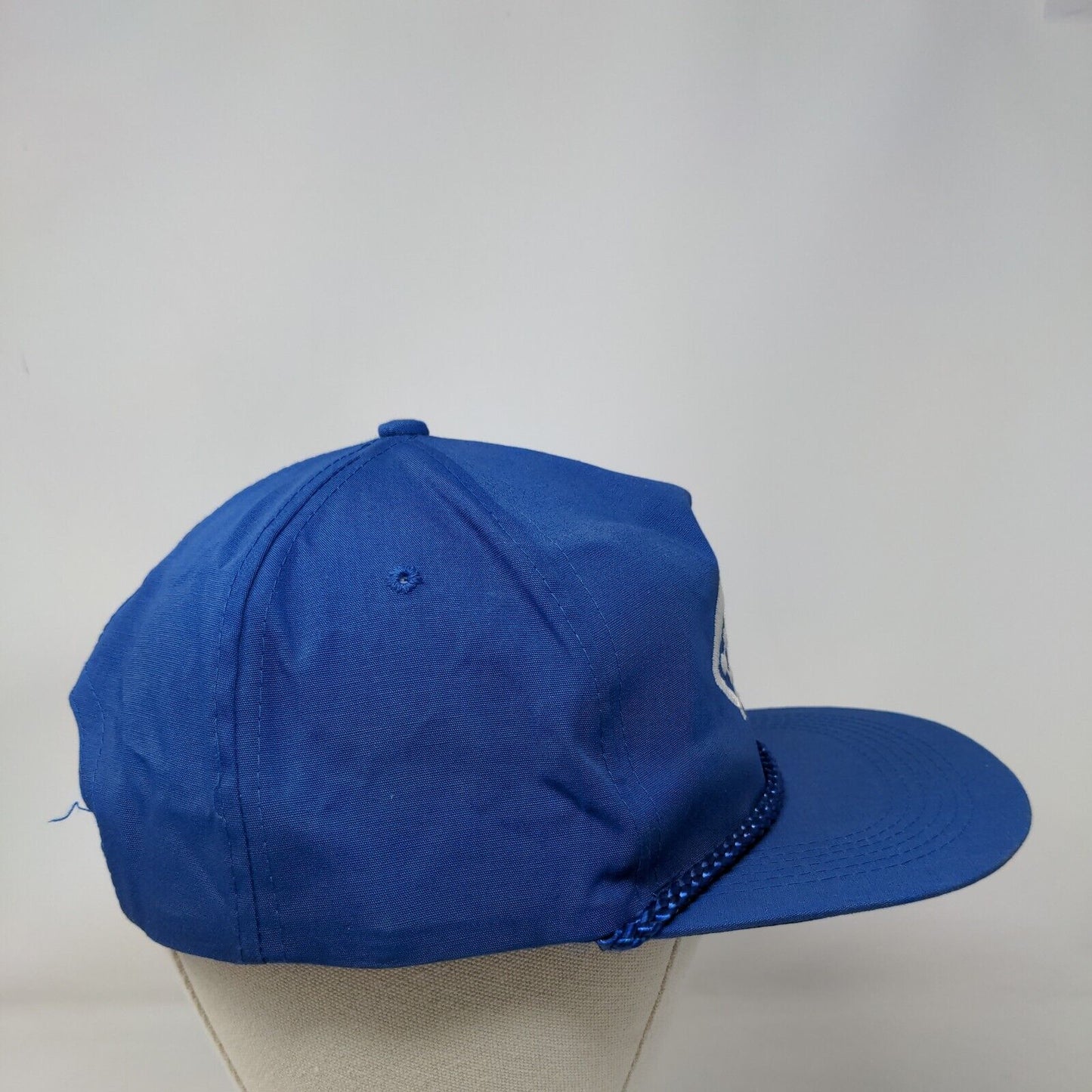 ADM Frankfort Snapback Rope Hat Blue OSFA Embroidered Capital Caps