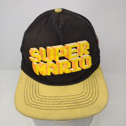 Super Mario Boy's Snapback Hat Multi Adjustable Embroidered Colorblock
