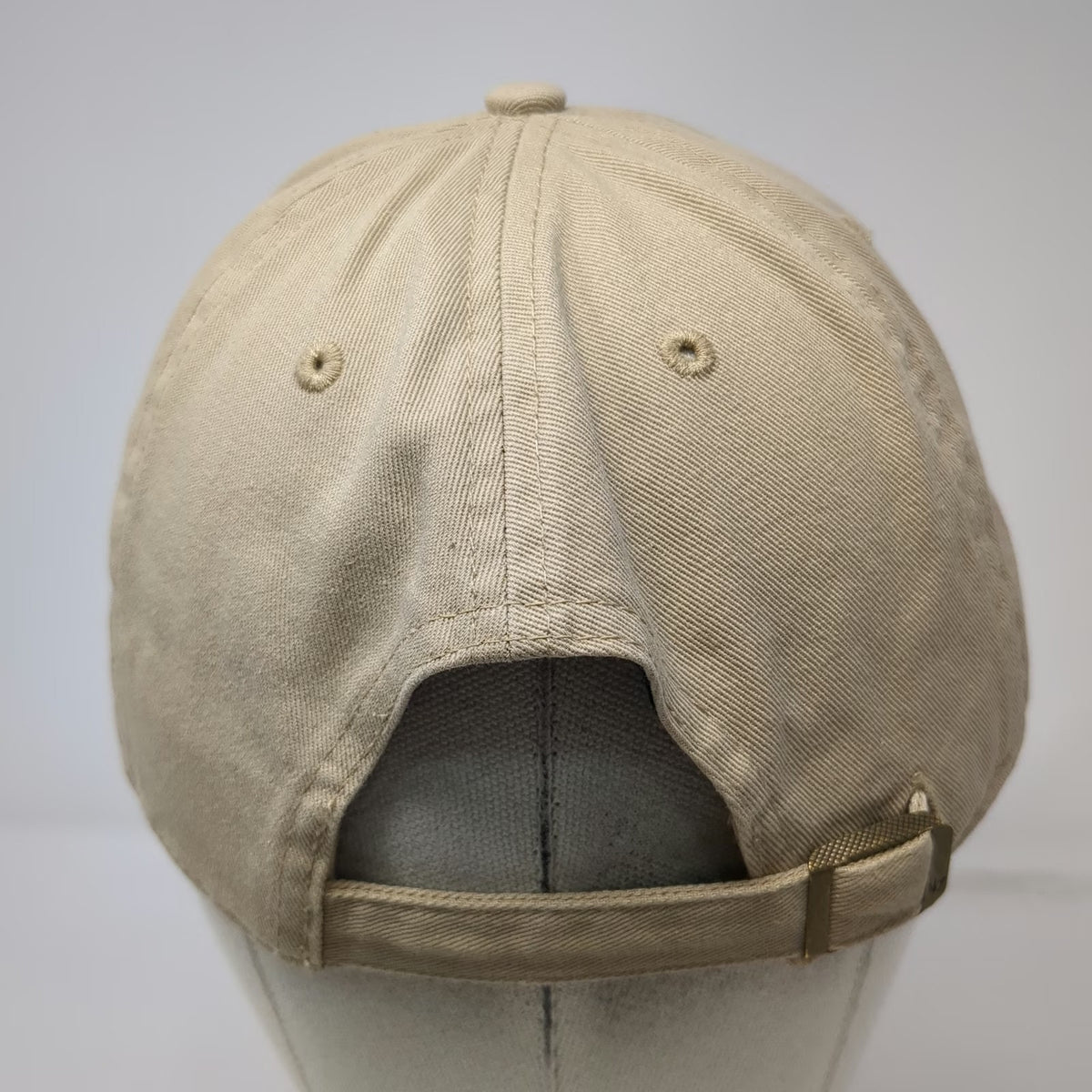 New York Yankees MLB '47 Brand Baseball Cap Beige White One Size Adjustable Hat
