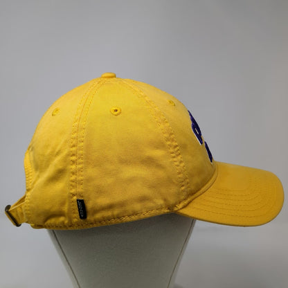 Legacy College of Idaho NCAA Yellow Cap One Size Hat Purple White Slideback