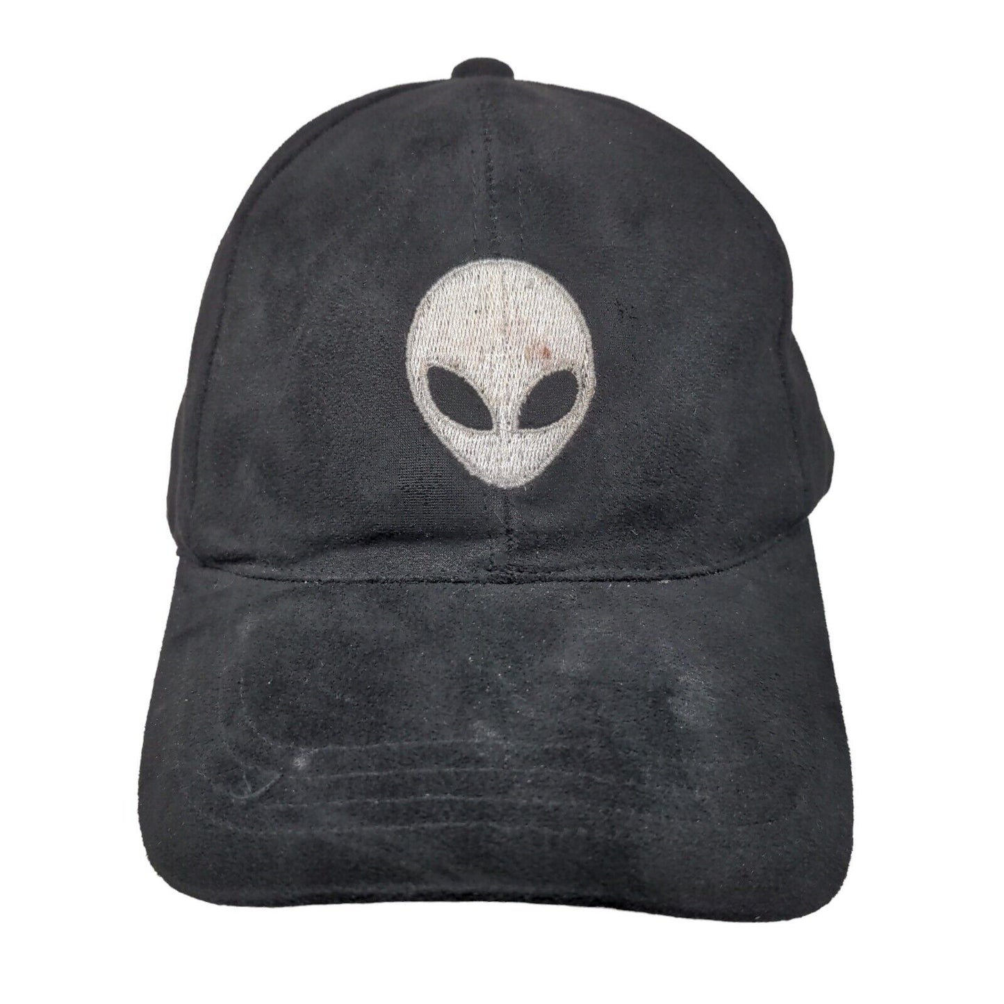 Alien Slideback Hat Black One Size Embroidered Adjustable 6 Panel