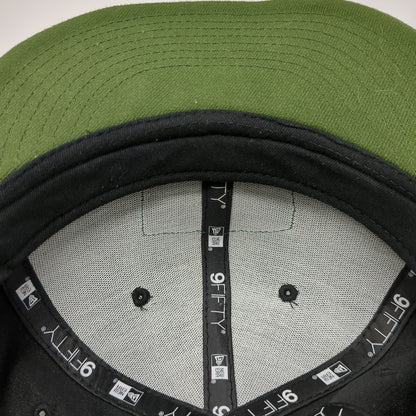 New Era No Name Saloon Park City Utah Snapback Hat Black Green Camo 9FIFTY OSFM