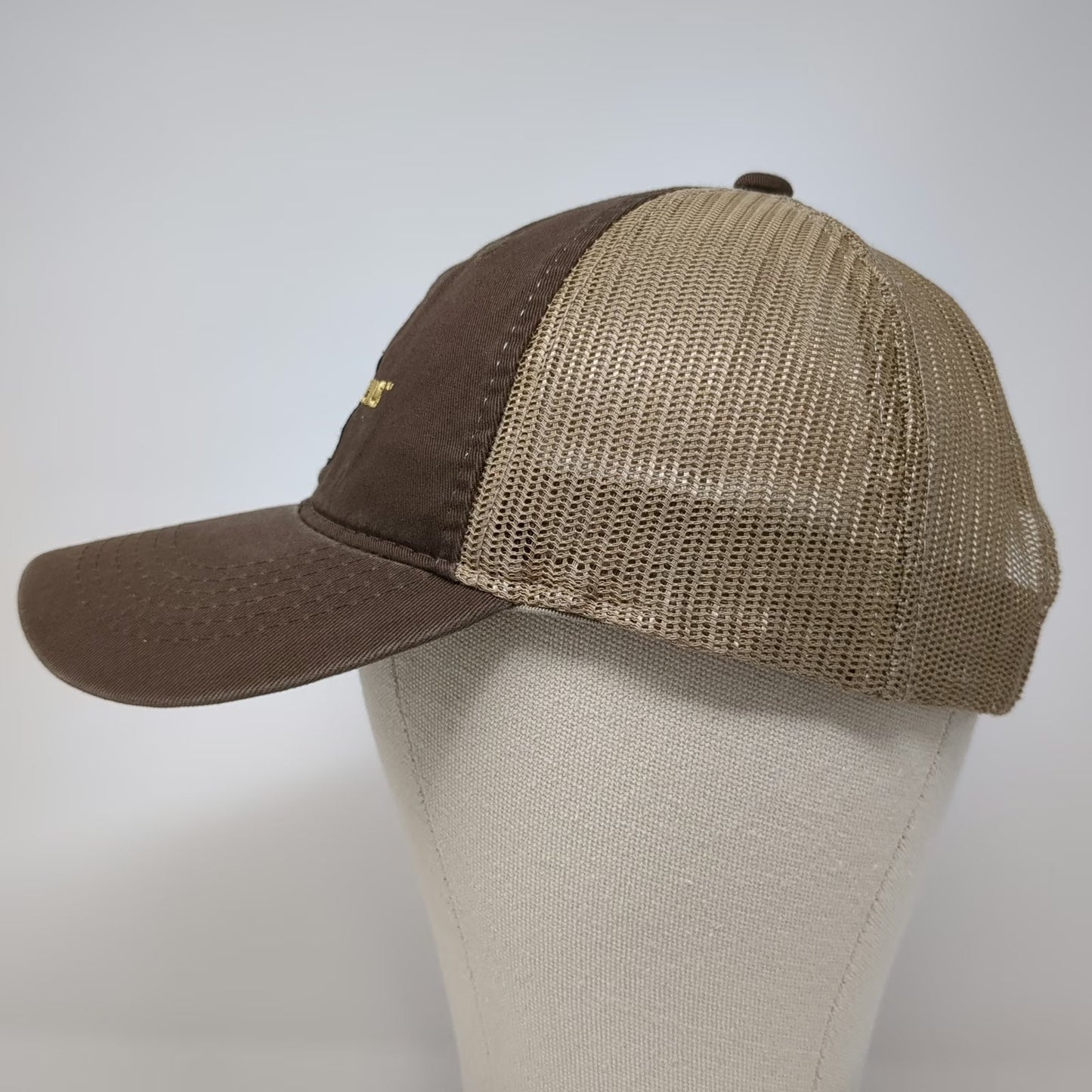 Outdoor Cap Bumdrums Baseball Cap Brown One Size Mesh Back Strapback Hat Flame