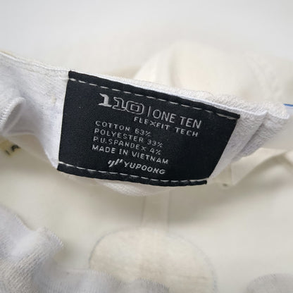 TravisMathew Snapback White One Size 110 Flexfit Patch Golf Hat Structured 2007