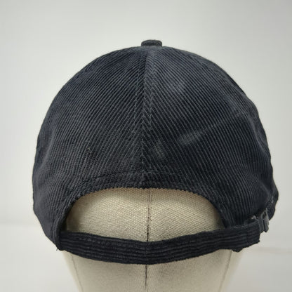 Nissin Trucker Black Hat One Size Chevrolet Red Bowtie Edmark Corduroy Strapback
