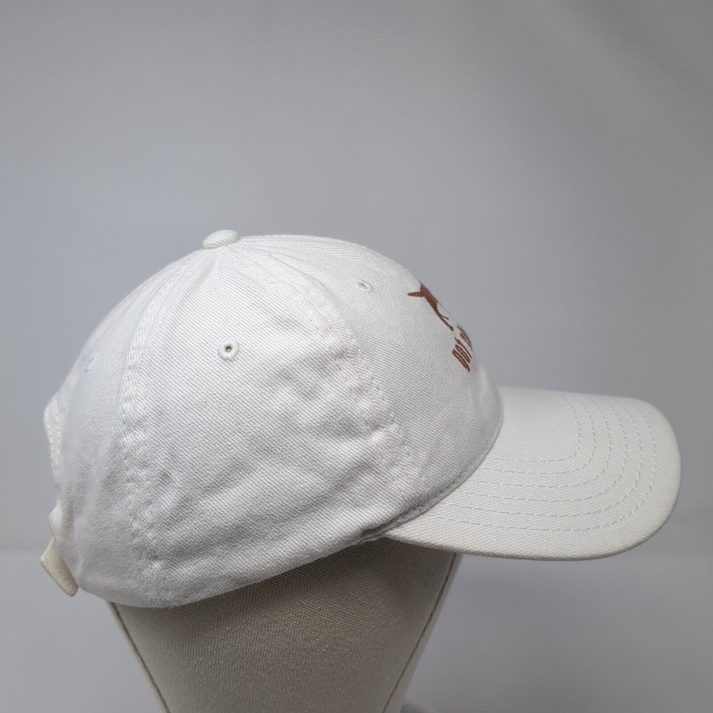 Got Chocolate? Strapback Hat White Adjustable Vented Holes 6 Panel Otto