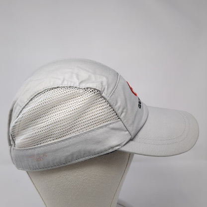 GAC Motor Fitted 5 Panel Hat Gray One Size Mesh Trim Embroidered