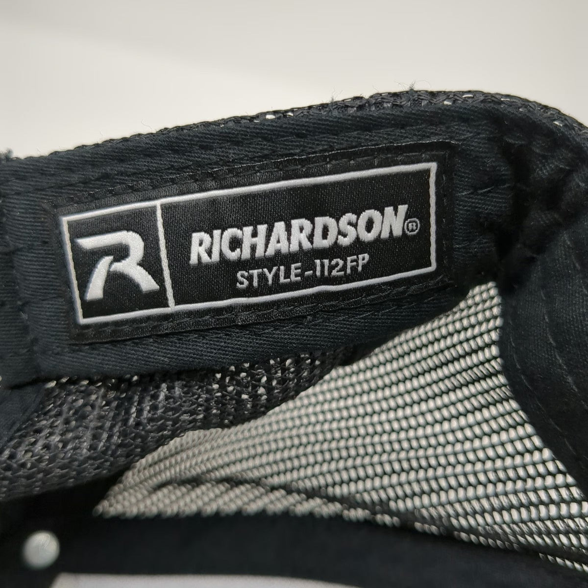 Richardson Trucker Hat Gray One Size Snapback Cow Patch Zoetis Animal Health