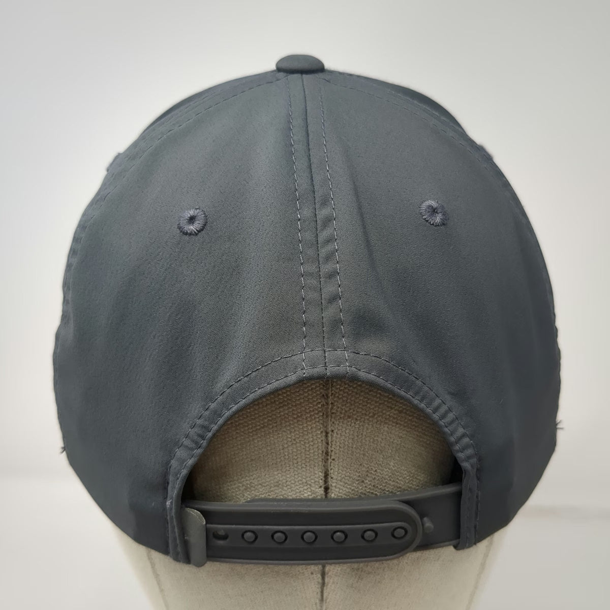 Puma Golf Reigning Champ Hat Gray One Size Snapback Patch Logo 110 Flexfit