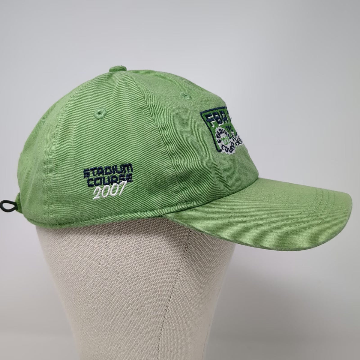 Ahead Baseball Cap Green One Size FBR Open TPC Scottsdale Stadium 2007 Hat