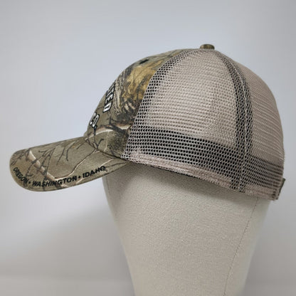 Consolidated Supply Co Baseball Cap Green One Size Camo Mesh Northwest Trade Hat