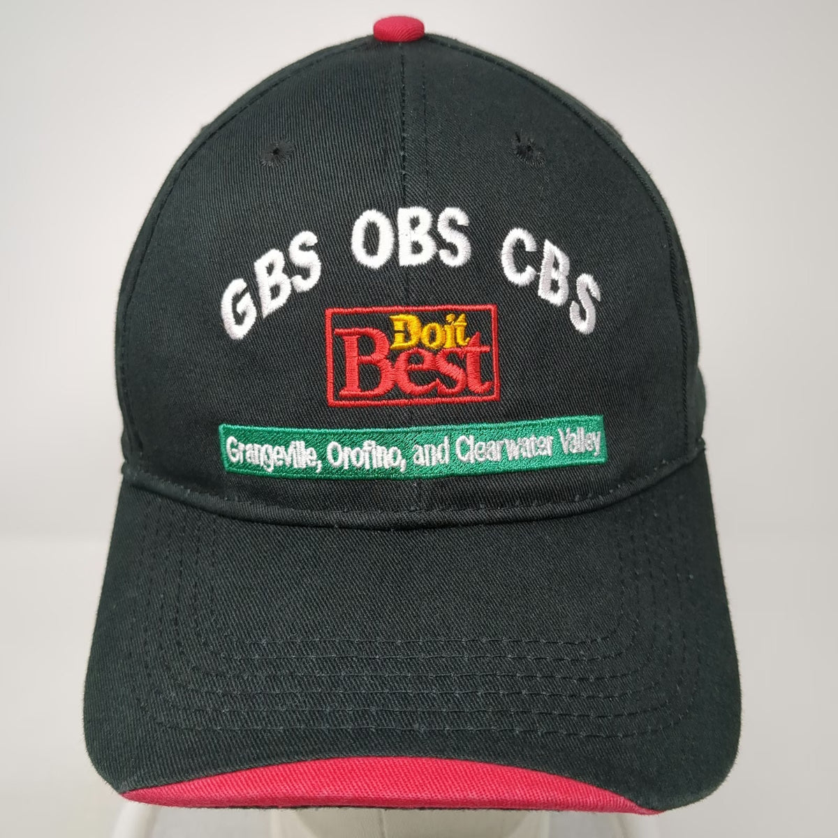 Do it Best Quality Paints Baseball Cap Black One Size Strapback Idaho Store Hat