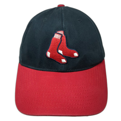 Boston Red Sox MLB Fan Favorite Baseball Cap Blue Red White One Size Strapback