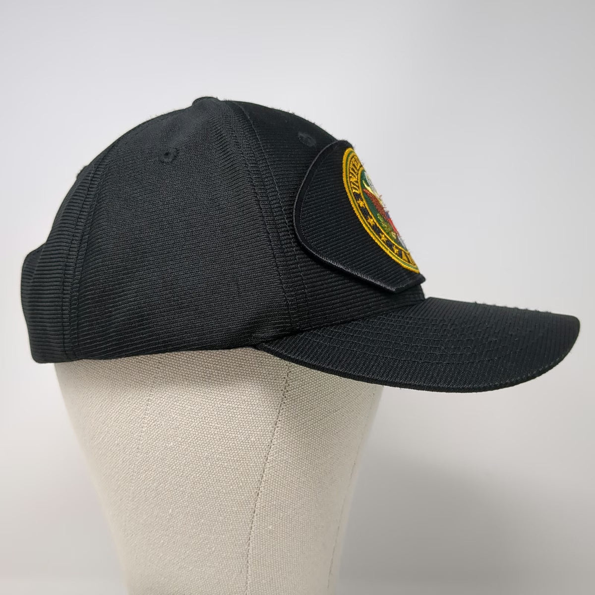 Eagle Crest Snapback Black One Size US Army Great Seal Patch Mesh Baseball Hat