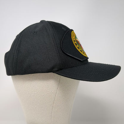 Eagle Crest Snapback Black One Size US Army Great Seal Patch Mesh Baseball Hat