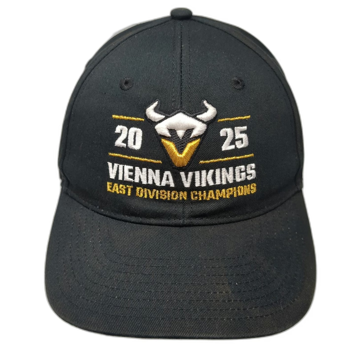 Vienna Vikings ELF K Pro Baseball Cap Black One Size East Division Champions