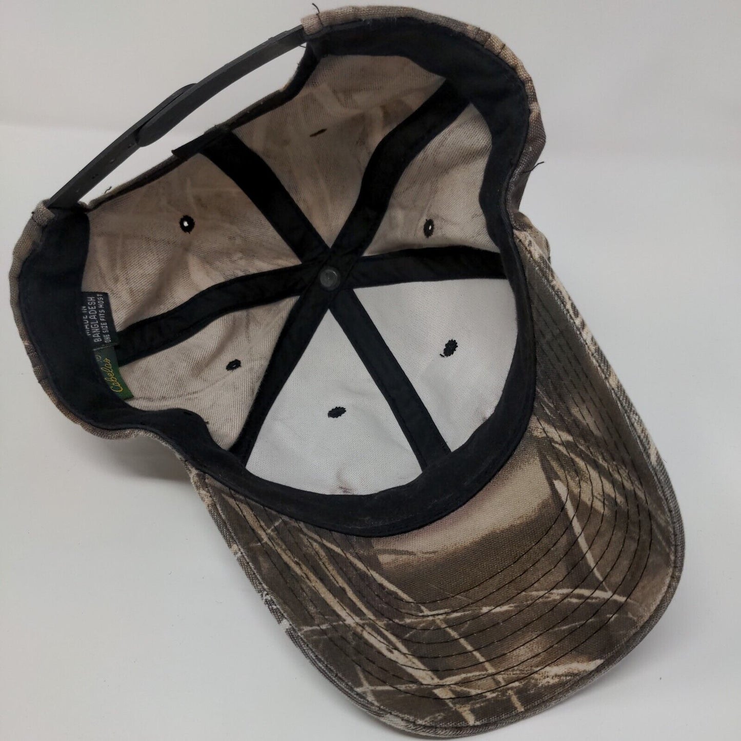 Cabela's Snapback Hat Camouflage OSFM Adjustable Advantage Hunting