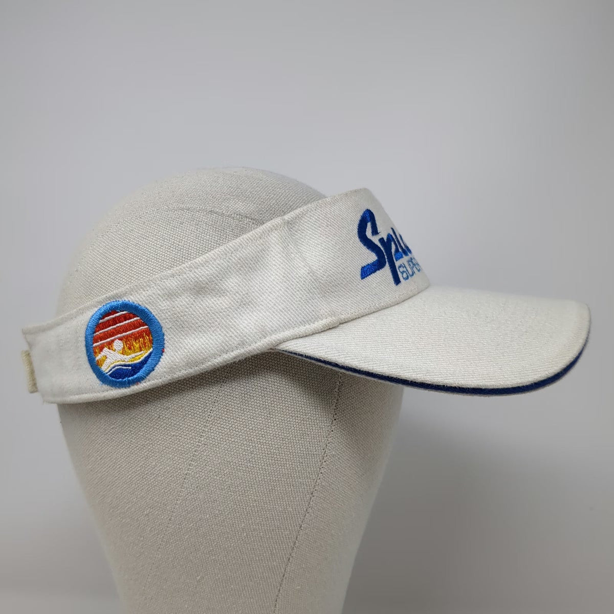 Westbrooke Visor White OSFM Splash Superpools Limited Above Beyond Swimmer Hat