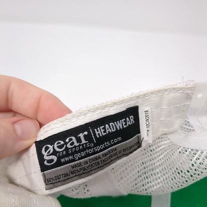 Redfish Lake Lodge Snapback Trucker Hat Green OSFA Mesh Back Gear For Sports