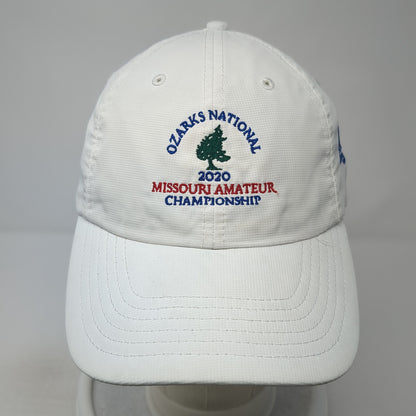 Ozark National 2020 Missouri Amateur Championship Strapback Hat White One Size