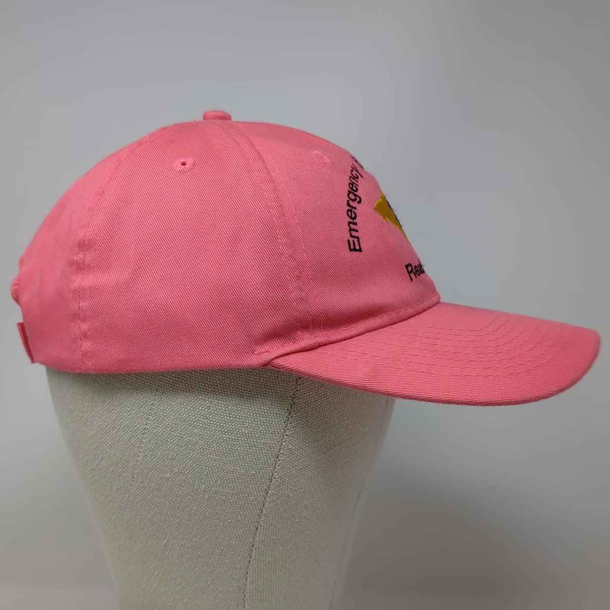 Port & Company Baseball Cap Pink One Size Emergency Blood Transport Medical Hat