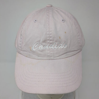 Candido Jacuzzi Reunion Slideback Hat Pink One Size Adjustable Port Authority