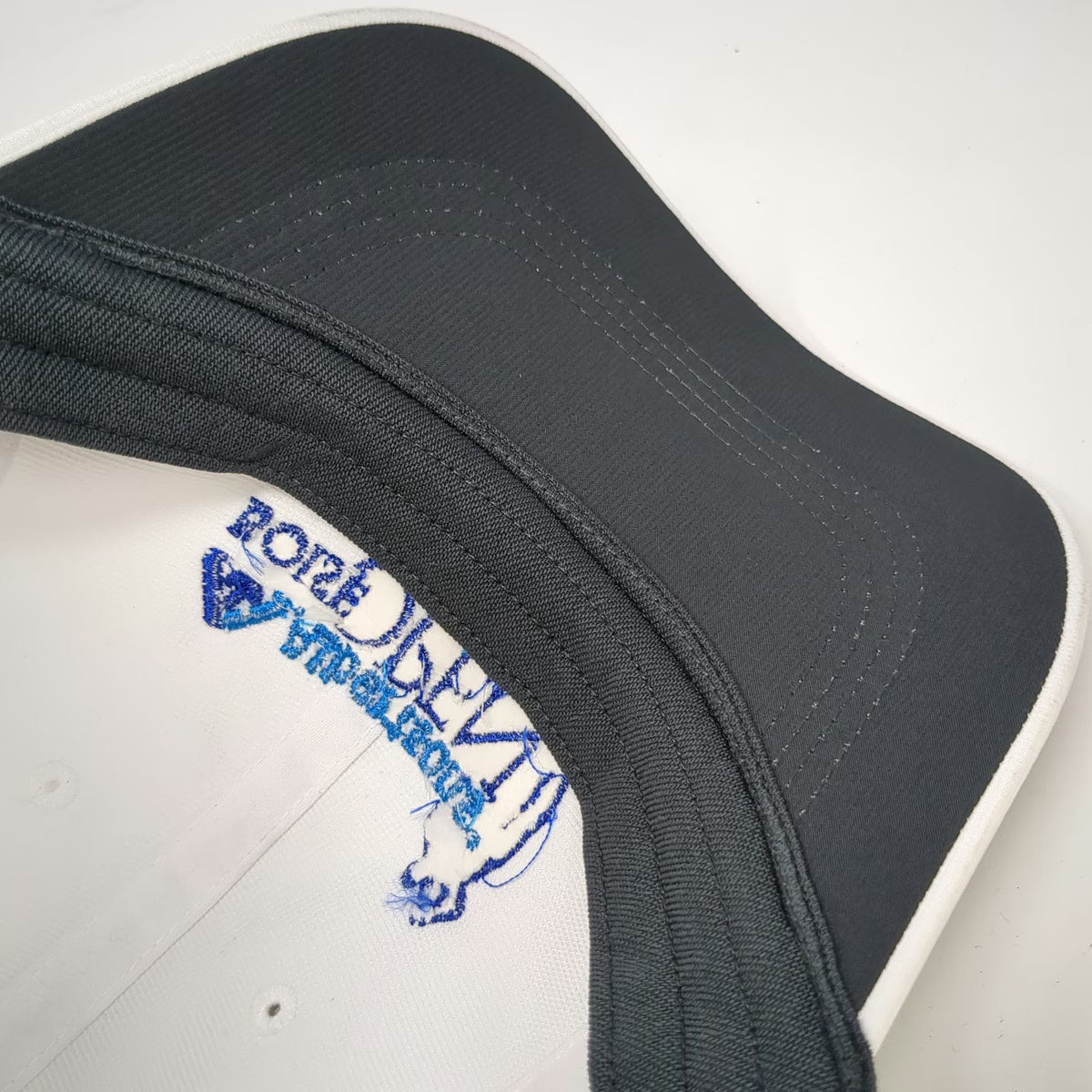 Nike Baseball Cap White One Size Albertsons Boise Open Golf Strapback Hat Swoosh