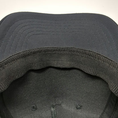 Ford 5 Panel Black One Size Raised Tonal Script Logo Mesh Back Stretch Fit Hat