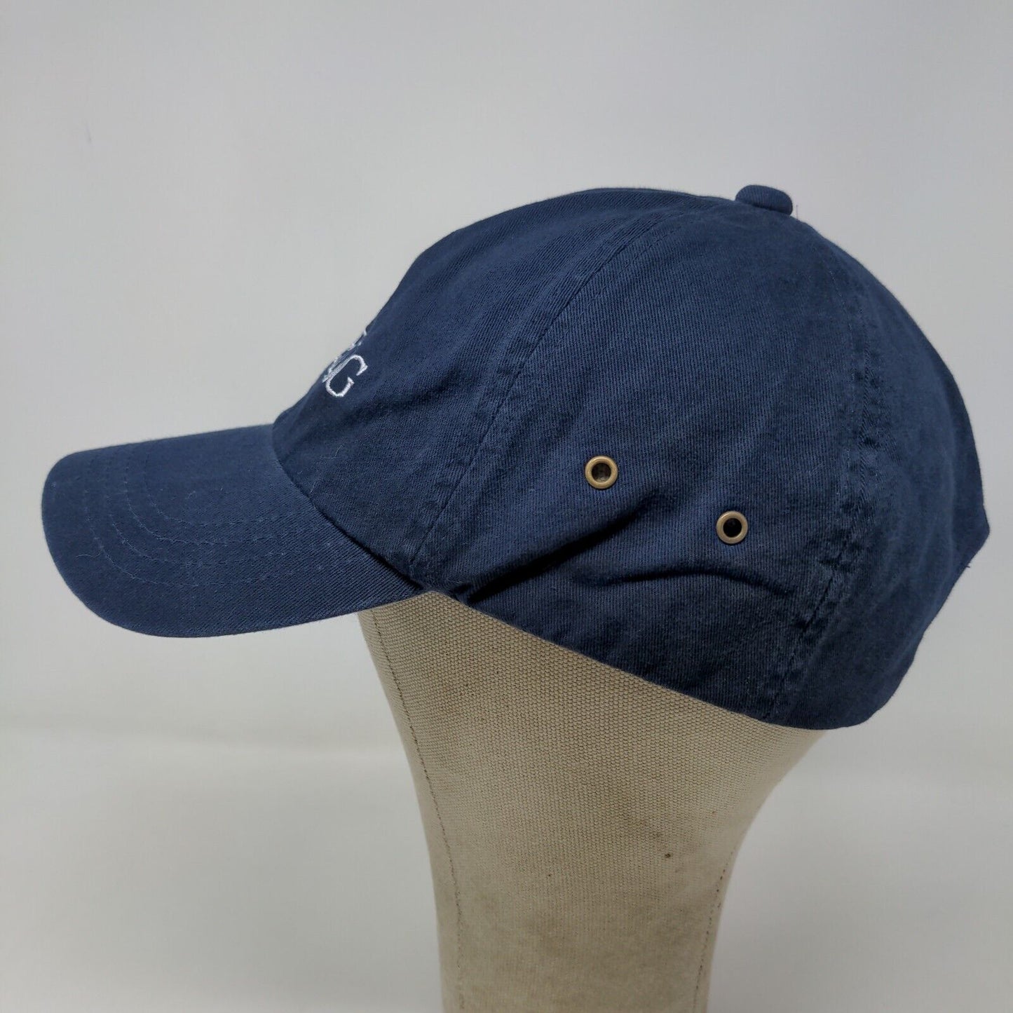 L.L. Bean Men's Slideback Hat Blue OSFA Embroidered Sterling Logo