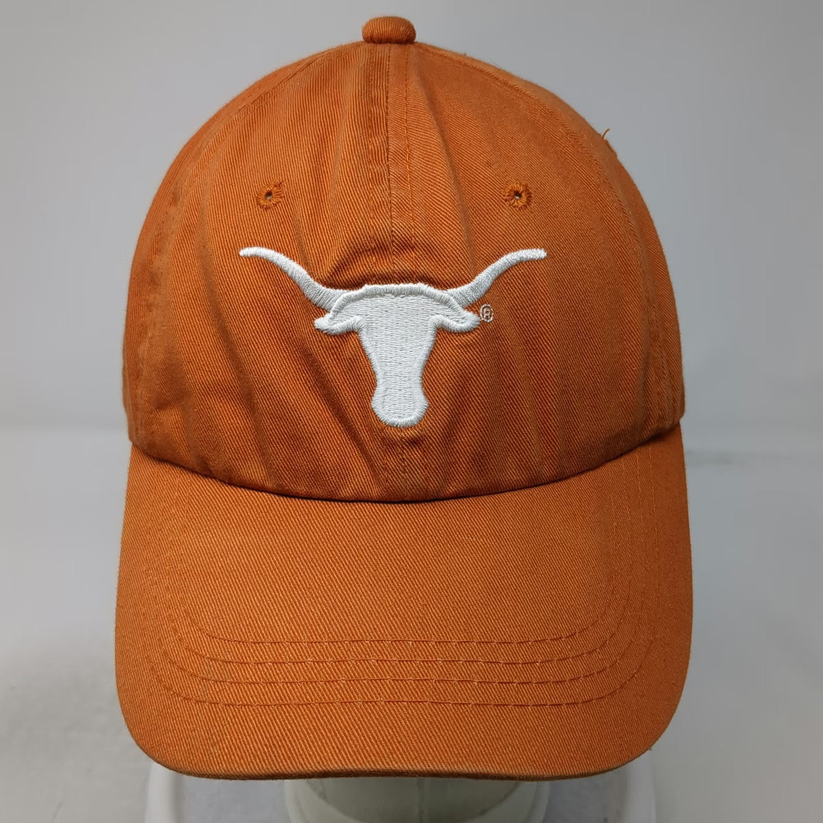 Texas Longhorns NCAA Signatures Baseball Cap Orange White One Size Slideback Hat