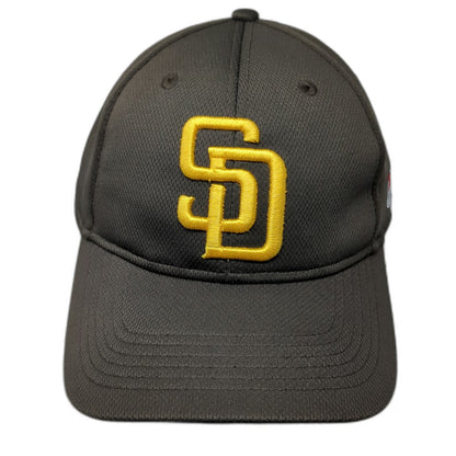 San Diego Padres MLB OC Sports Baseball Cap Brown One Size SD Logo Strapback Hat