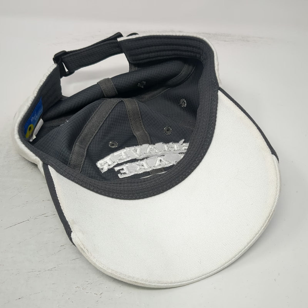 Royal Resortwear Baseball Cap Gray OSFM Shaver Lake CA Textured Strapback Hat