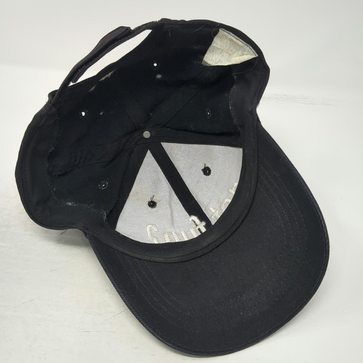 Carnival got fun? Baseball Cap Black White One Size Slogan Travel Souvenir Hat