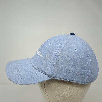 Where You At Slideback Hat Blue OS Adjustable Embroidered 6 Panel Boostmobile