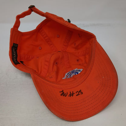 Boise State Broncos NCAA Legacy Orange Baseball Cap One Size Autograph 2024 Hat