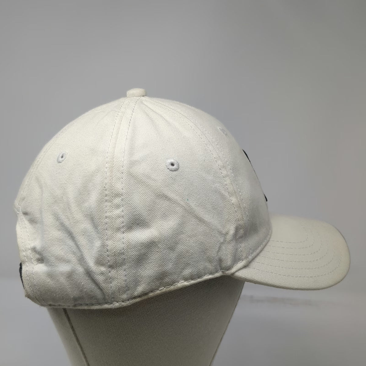 Bridgestone Baseball Cap Beige One Size Cotton Slideback Embroidered Logo Hat