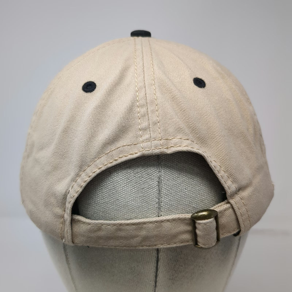 Sportsman Baseball Cap Beige One Size Clay Buster Addict Embroidery Shooting Hat
