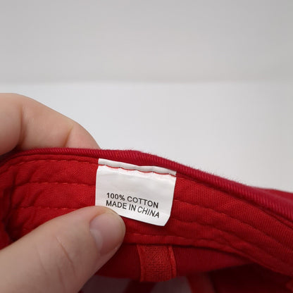 American Heart Association Slideback Hat Red OSFA Embroidered 6 Panel