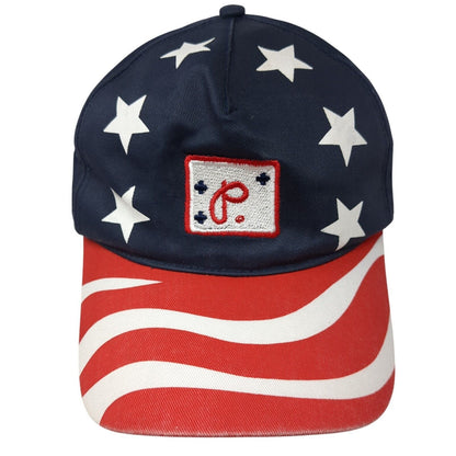 Otto Snapback Hat Multicolor One Size Adjustable USA Flag Patriotic