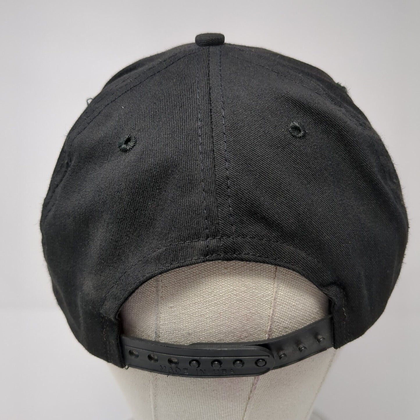 Breckenridge Material Company Snapback Hat Black One Size Adjustable