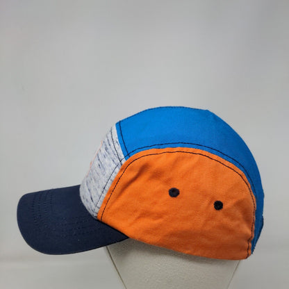 Oh Yeah! Strapback 5 Panel Hat Multi One Size Colorblock Vent Holes