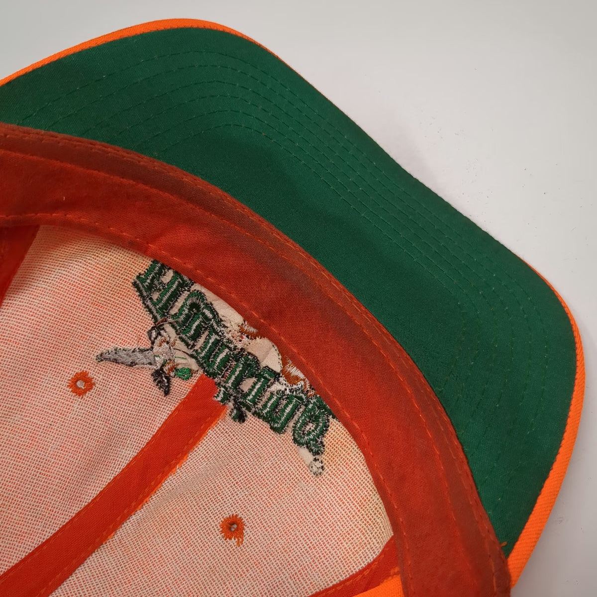 Outdoor Cap Snapback Orange Hat Hunting American Tradition Duck Deer Vintage