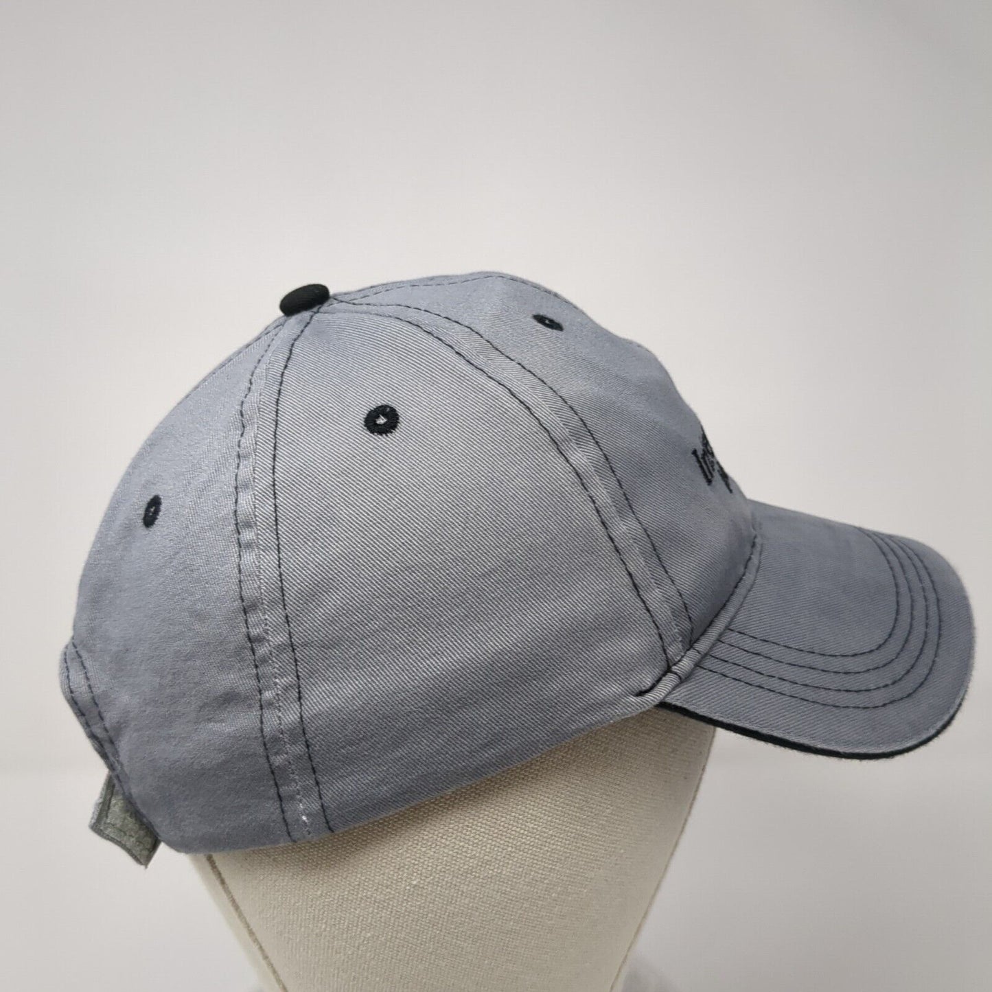 Intermountain Healthcare Strapback Hat Gray One Size Embroidered Solid
