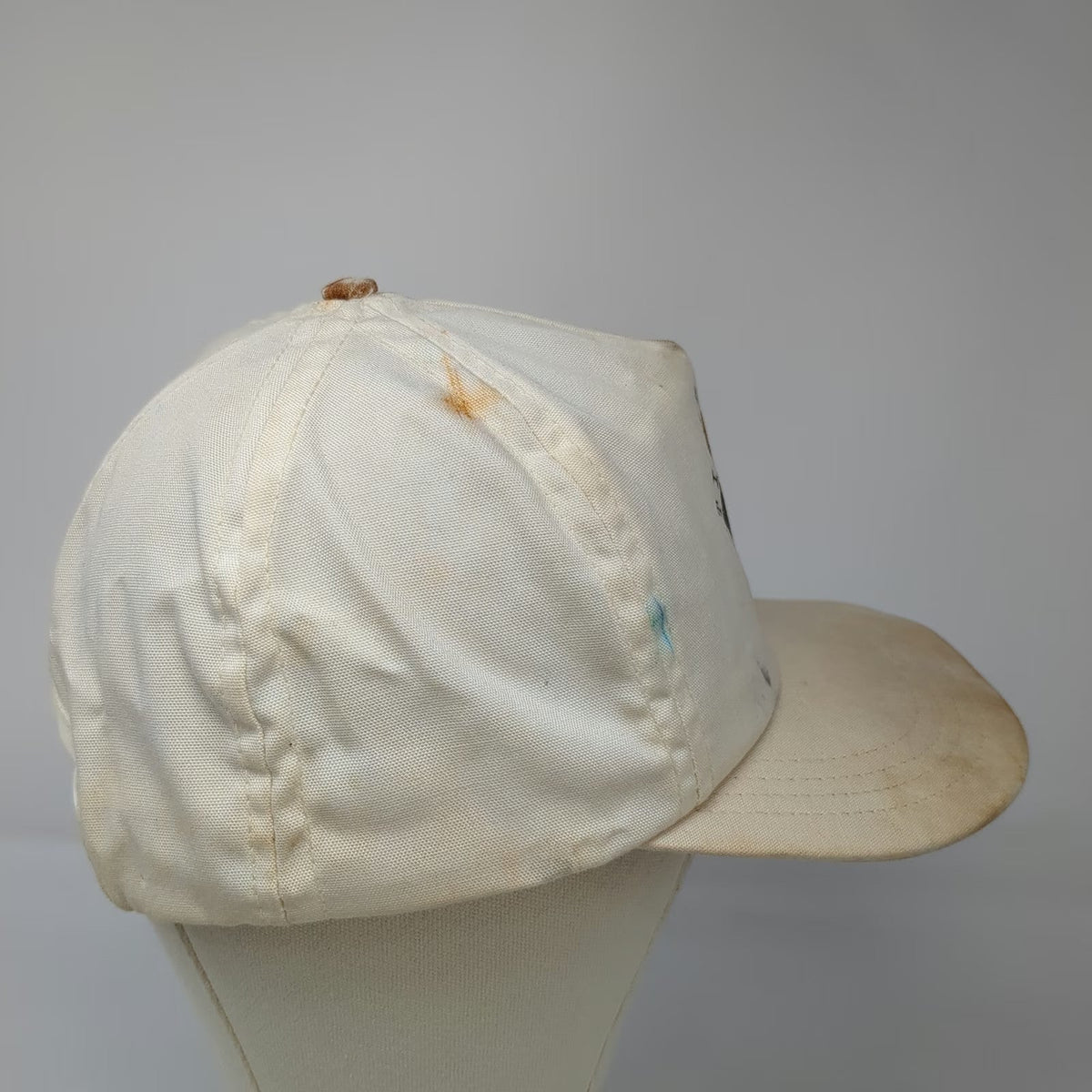 5 Panel White One Size San Diego Zoo Tiger River Snapback Hat Made in USA