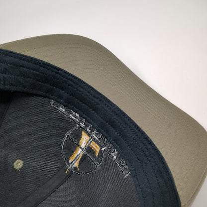 Leupold Trucker Hat Green Black Gold One Size Snapback Mesh Logo Adjustable Cap