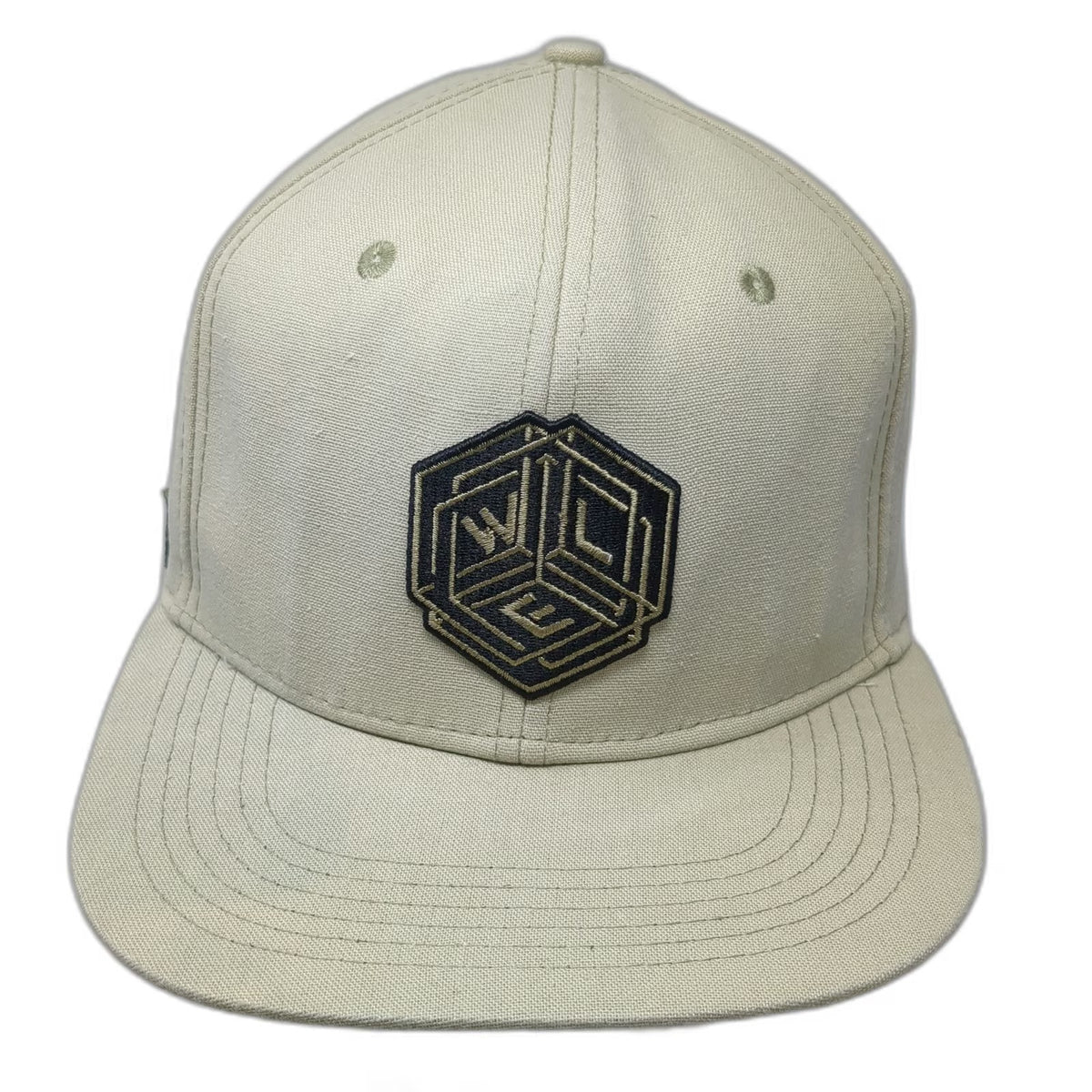 Grassroots California Snapback Beige OS White Label Extracts Logo Hat