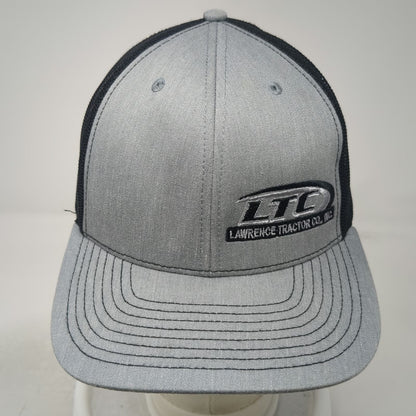 Richardson Trucker Hat Gray One Size LTC Lawrence Tractor Co Model 112 Snapback