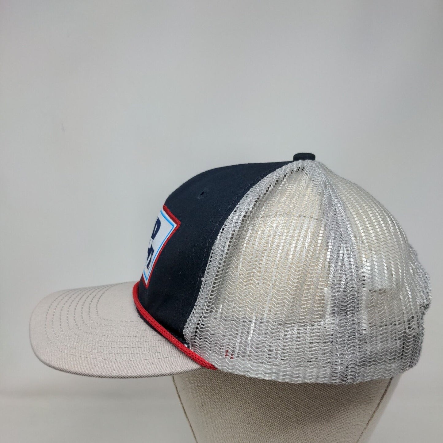Bud Light Snapback Trucker Hat Multicolor OSFA Adjustable Mesh Back 6 Panels