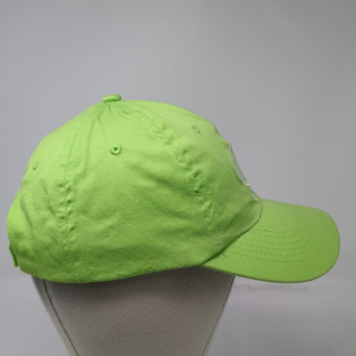 Bud Light Green Baseball Cap One Size Strapback Hat Embroidered Beer Lime Wedge