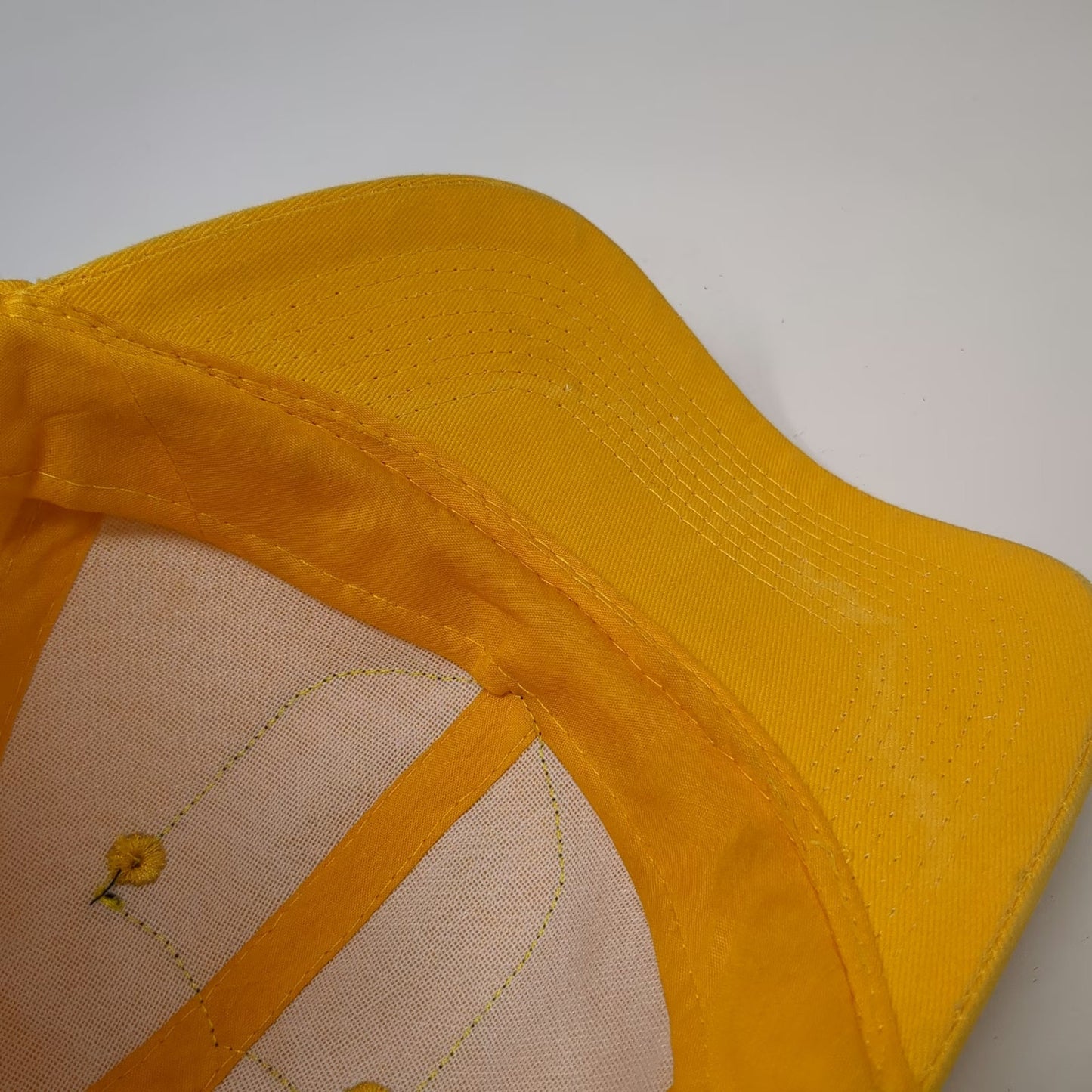 Otto Baseball Cap Yellow One Size Franklin TWP Soccer Club Strapback Hat Cotton